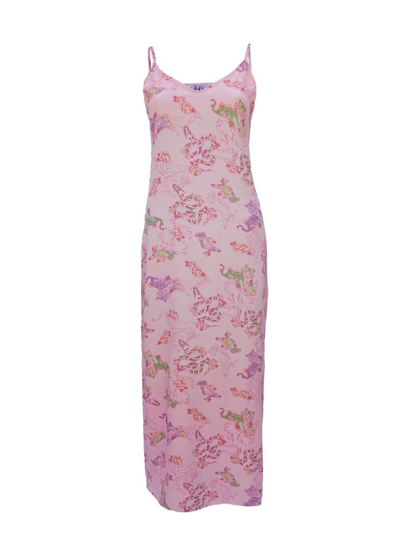 Dream Jungle Print Jurk - Afbeelding 5