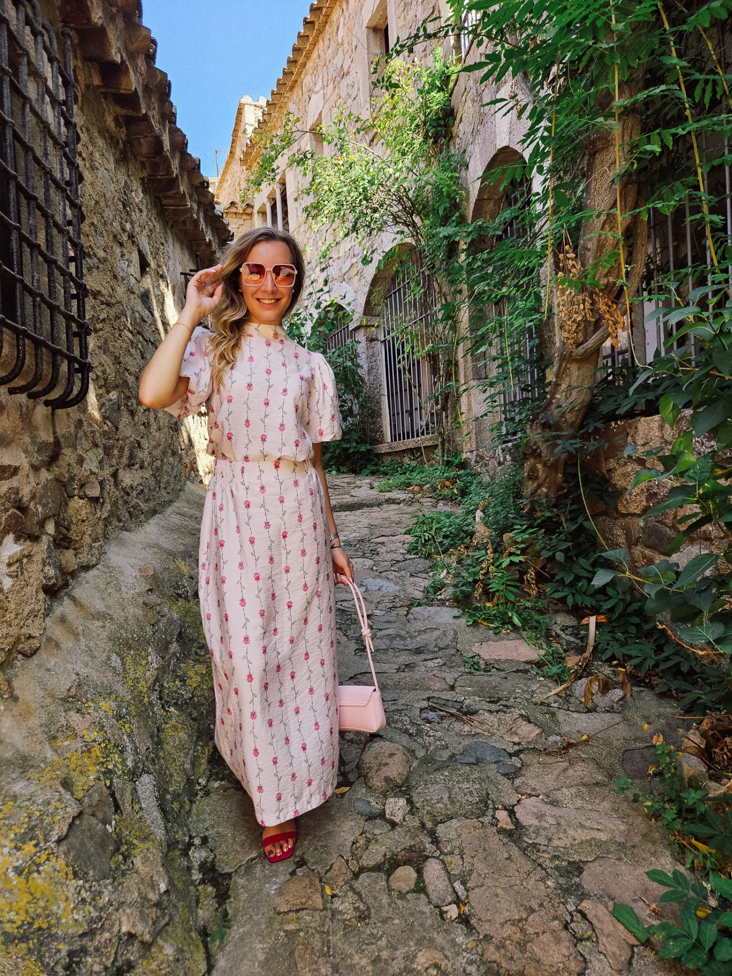 Gwen Rose Print Skirt - Afbeelding 9