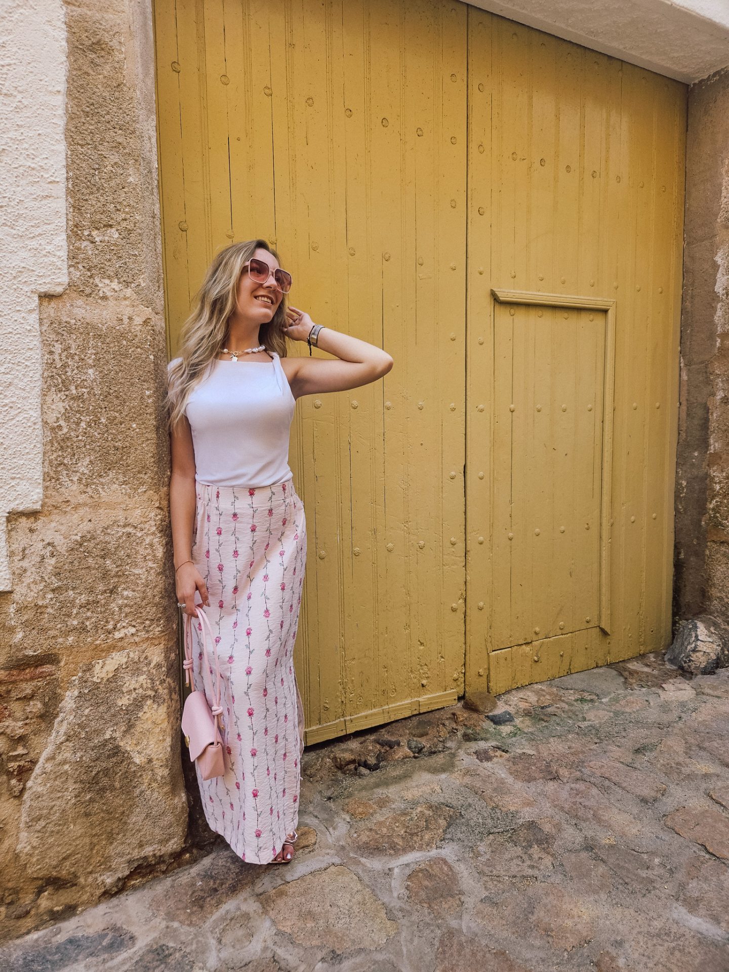 Gwen Rose Print Skirt - Afbeelding 11