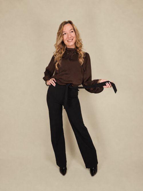 Fay Blouse Brown