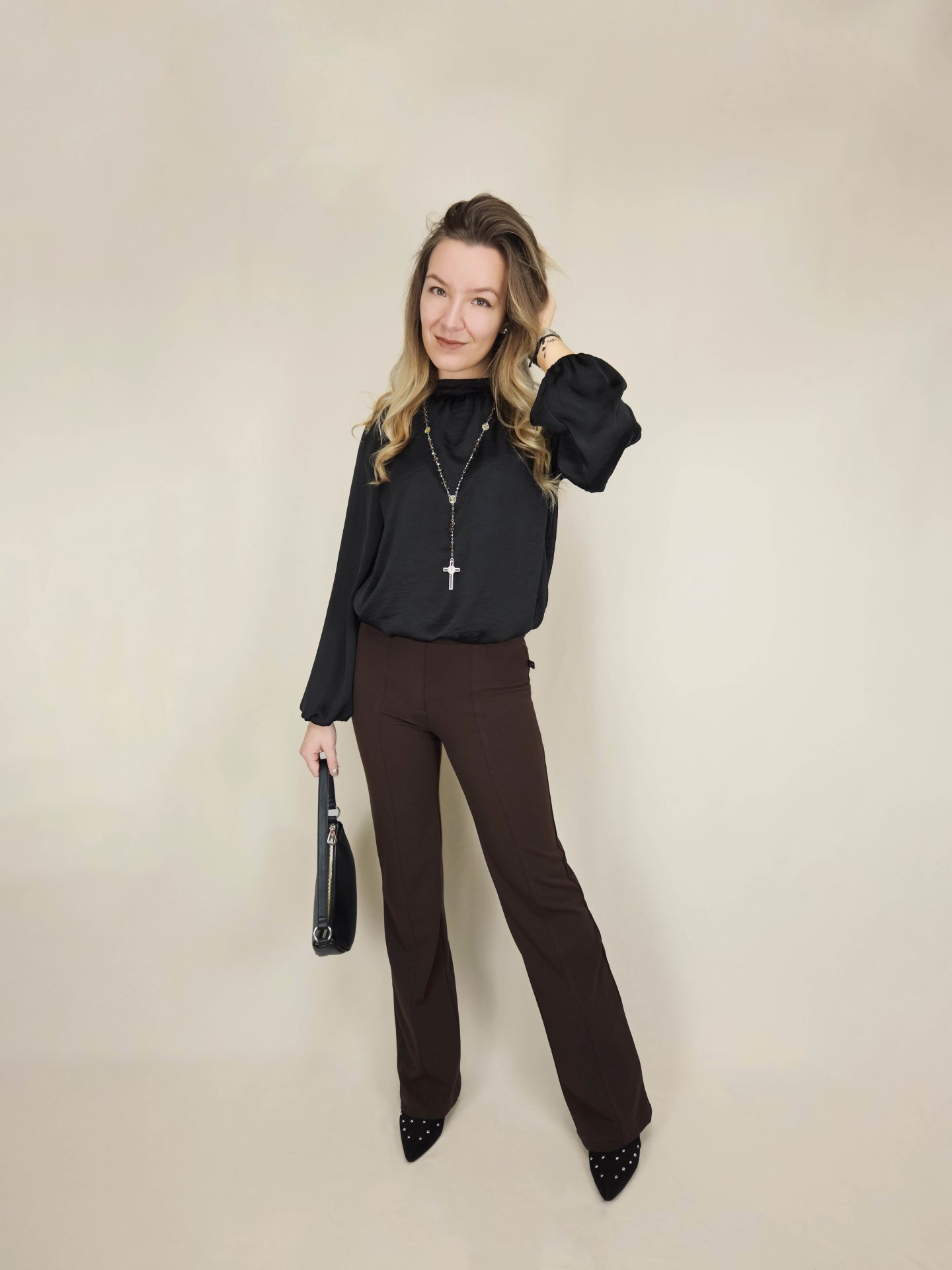 Fay Blouse Black - Afbeelding 3